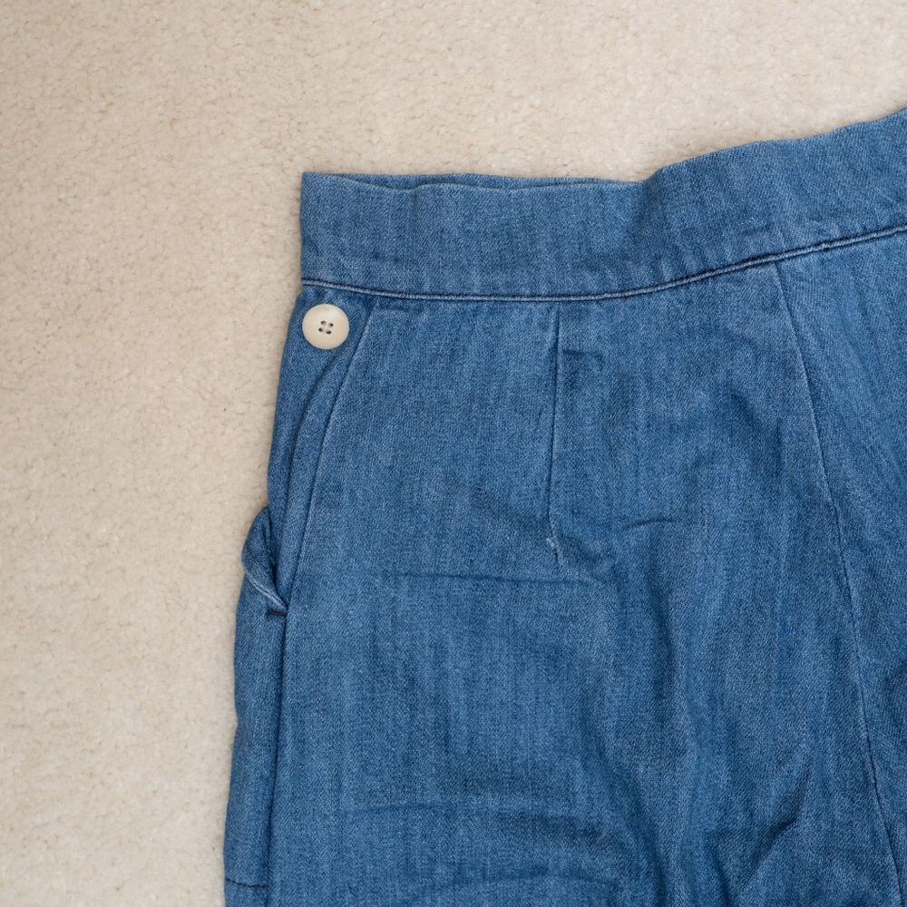 Ilana Kohn Mia Pants in Chambray Women Size 4 - Picture 5 of 12